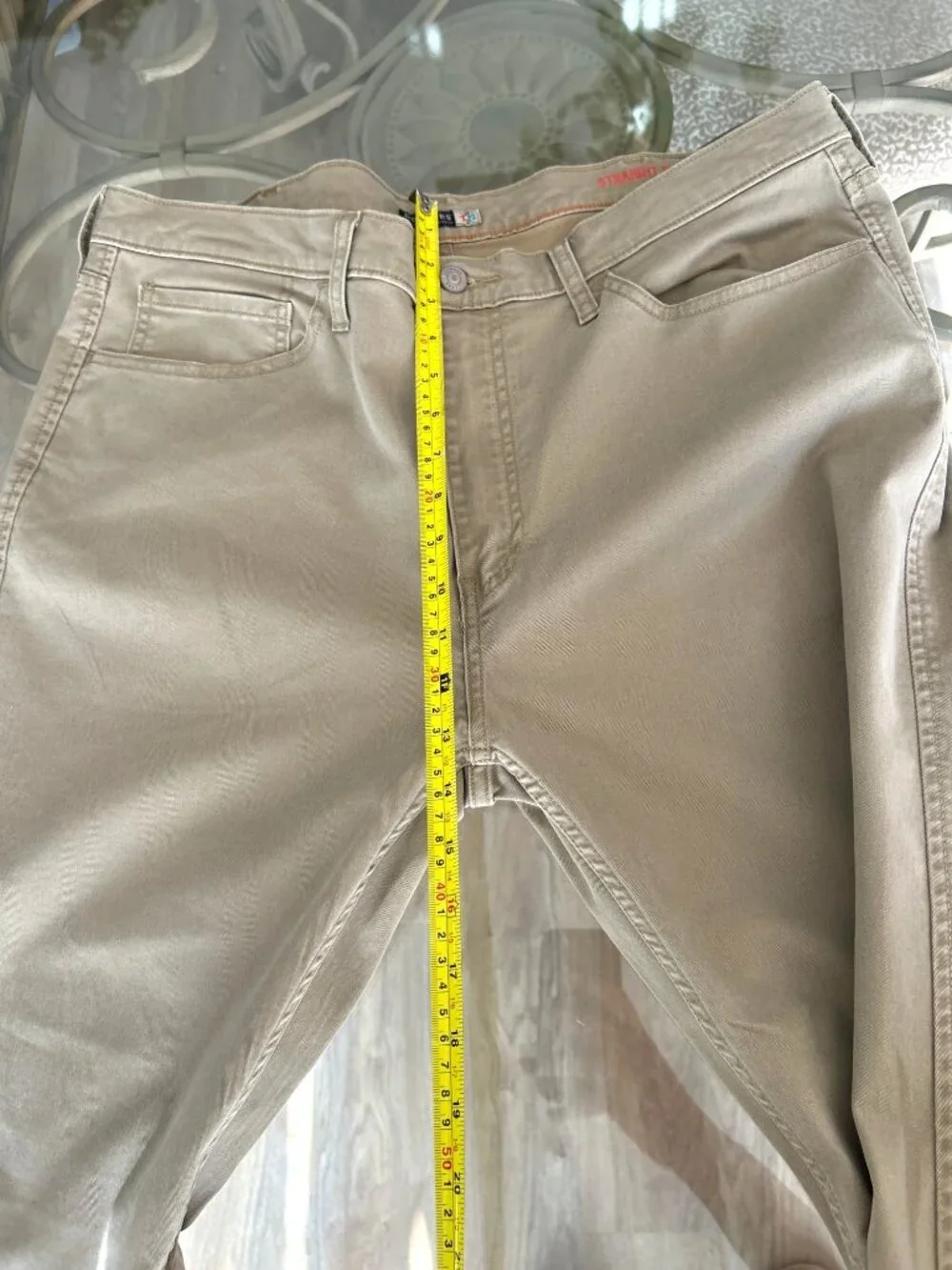 Dockers Mens Straight Fit Khaki Pants 38x32
